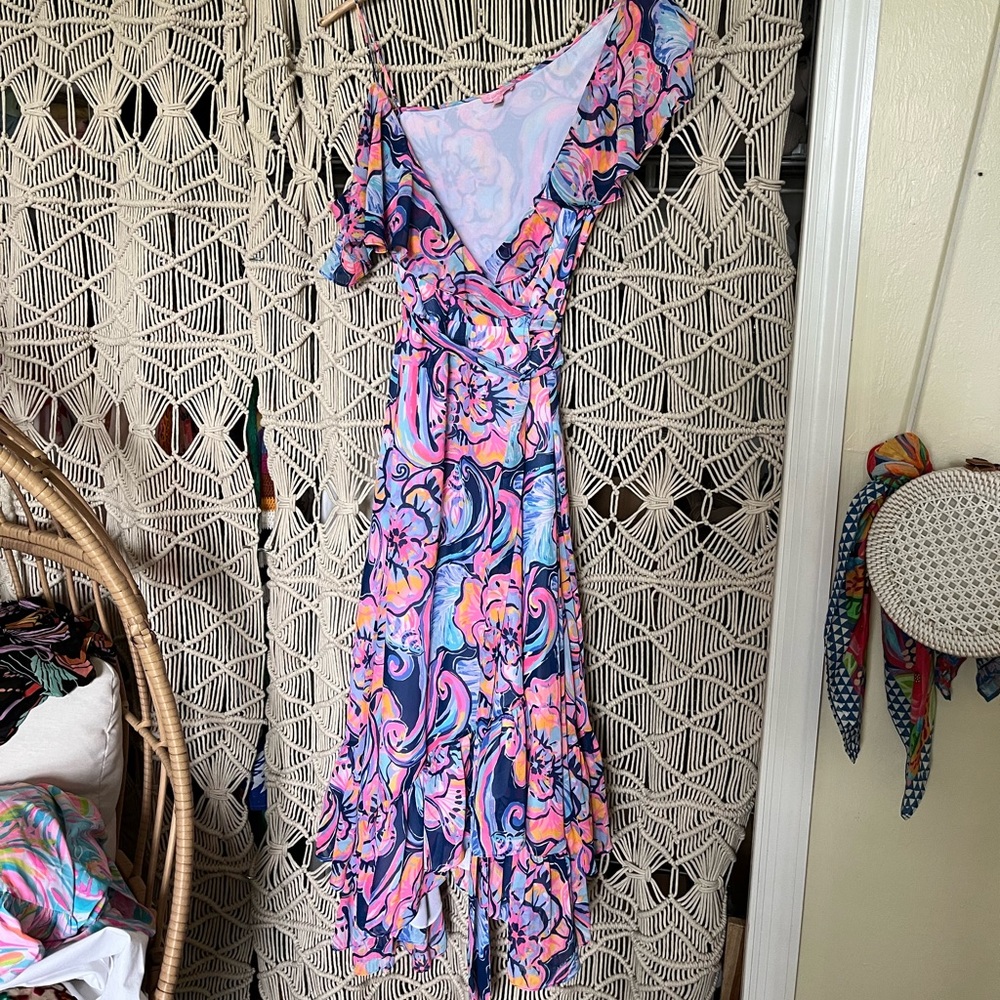 Lilly Pulitzer wrap dress